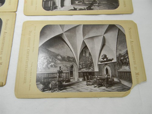Cabinet Card Lot of 6 - Albrechtsburg Castle - Zu Meissen , Saxony - 1A - Picture 7 of 12