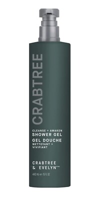 Crabtree & Evelyn Shower Gel Cleanse + Awaken For All Skin -15 Fl