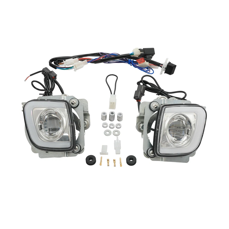 Kit de phares antibrouillard LED rectangulaires pour Honda Goldwing GL1800 F6B - Photo 1/4