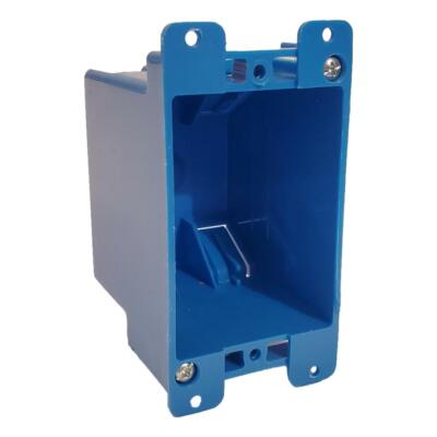 Scatola Porta Presa Elettrica Gardner Bender 1 Gang 14 Cu. In. Con Attacco EZ - Per Cartongesso