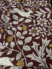 The Company Store Red Winter Forest Table Cloth 70” X 120” New-Beautiful Pattern