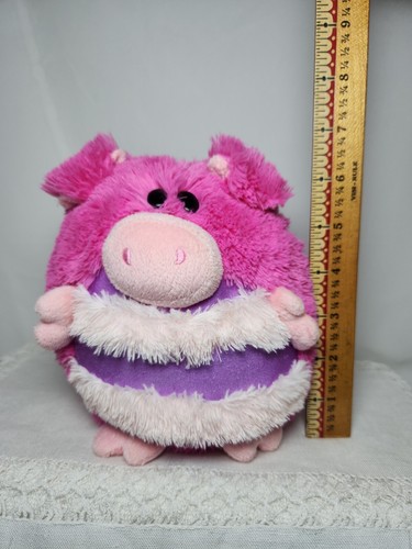 2006 MushABelly Chatter ZOE THE PIG with Oinking Squealing Sounds 7" *WORKS* - Picture 4 of 5