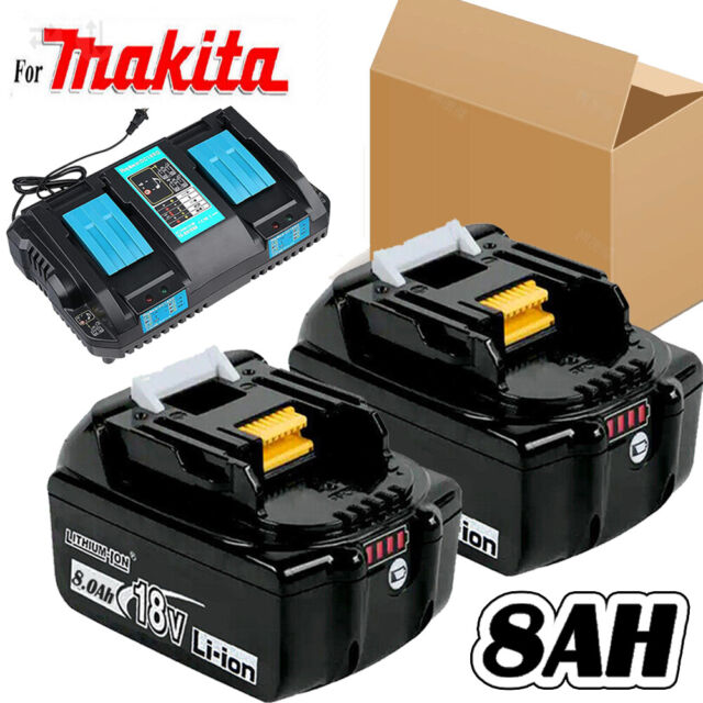 4x 8AH Für Original makita 18v akku + Ladegerät BL1830 BL1850 BL1860B BTDW251Z 4x 8AH Für Original makita 18v akku + Ladegerät BL1830 BL1850 BL1860B BTDW251Z