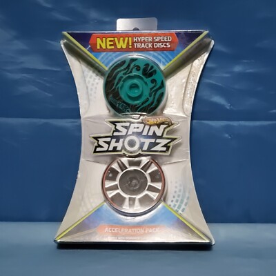2012 Hot Wheels Spin Shotz Hyper Speed Track Discs Acceleration Pack Y1631 New