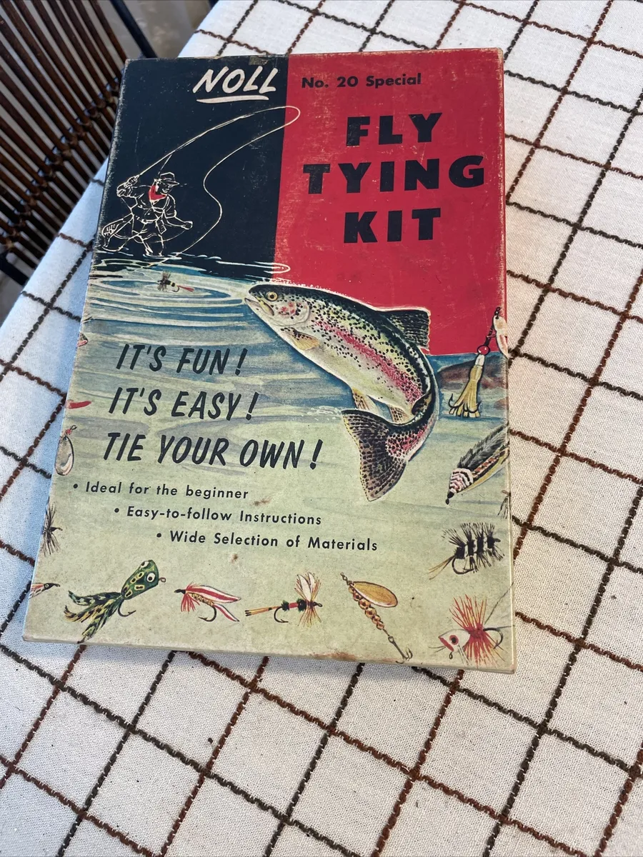 NOLL FLY TYING KIT fly fishing lure kit NO. 20 Special PENNSYLVANIA from  1961