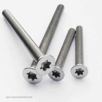  Senkkopfschrauben ISO 14581 Edelstahl A2 M8 TORX Senkschrauben Senkkopf  8mm