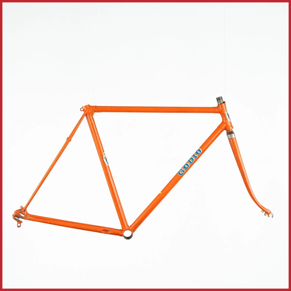 LEGNANO STEEL FRAMESET FRAME VINTAGE 70S ROAD RACING BIKE BICYCLE