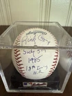New ListingRick Camp Autographed Signed Official Major League Baseball In Case