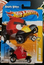 2012 Hot Wheels 47/257 New Models 47/50 Angry Birds Red Bird