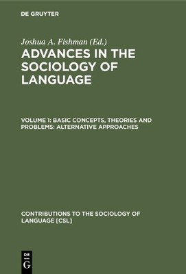 Joshua A. Fishm Basic concepts, theories and problems: alternative ap (Hardback)