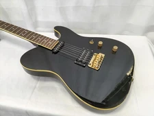 Fernandes TEJ-55G Telecaster type Black Electric Guitar Used From Japan