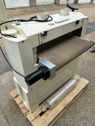 Axminster Twin Drum Sander. Single Phase. Full Working Order - Picture 3 of 8