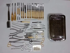 Rhinoplasty Instruments Set 50 Pcs German Steel Plastic Nose Surgery Tools Kit