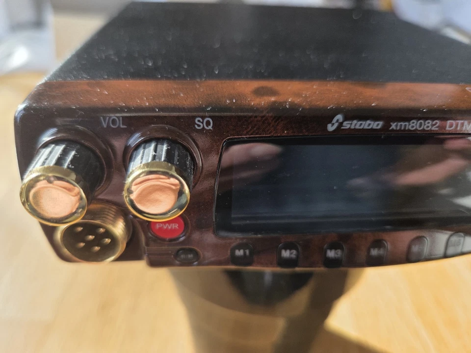 stabo xm8082 DTMF CB-Funkgerät 80-Kanal mit original Handmikrofon  - Bild 3 von 4