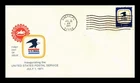 UNITED STATES FIRST DAY COVER INAUGURATING POSTAL SERVICE 7 1 71