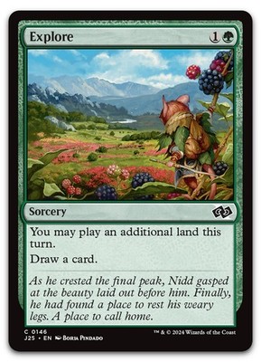 Explore #146 (NM) Foundations Jumpstart J25 Magic MTG