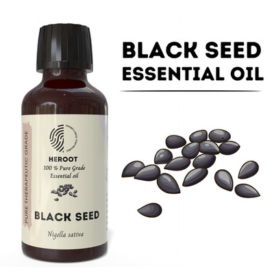 Heroot Black Seed Essential Oil | Nigella Sativa | 100% Pure Essential Oil