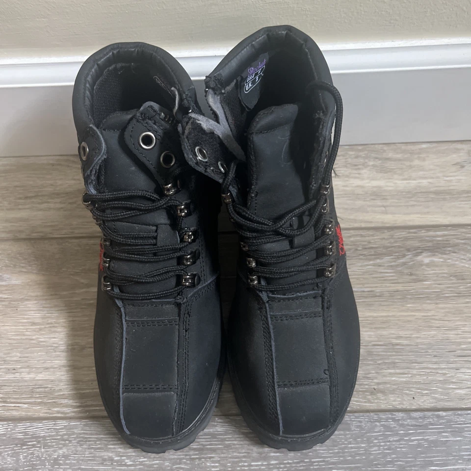 BOTAS DE MOTOCICLETA FEMININAS JOE ROCKET PRETAS Tamanho 6 - Imagem 3 de 4