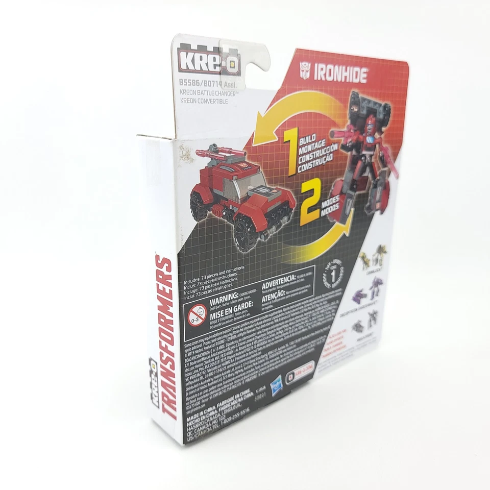 Transformers Ironhide New Kre-O Battle Changers Sealed - Image 3 of 4