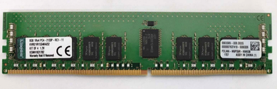 Kingston 8GB 1R PC4-2133P-RC1-11 RAM Module P/N: KVR21R15S4K4/32
