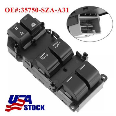 #ad #ad 2008 15 For Honda Pilot 3.5L 35750 SZA A31 Power Master Window Control Switch $23.95