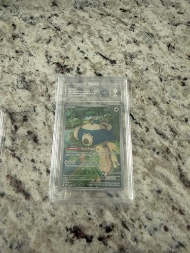 TAG 9 Snorlax 2023 151 Pokémon Center ETB 051 Black Star Promo Card