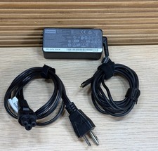 Lenovo OEM AC Adapter ADLX45YLC3D USB-C Charger Very Good