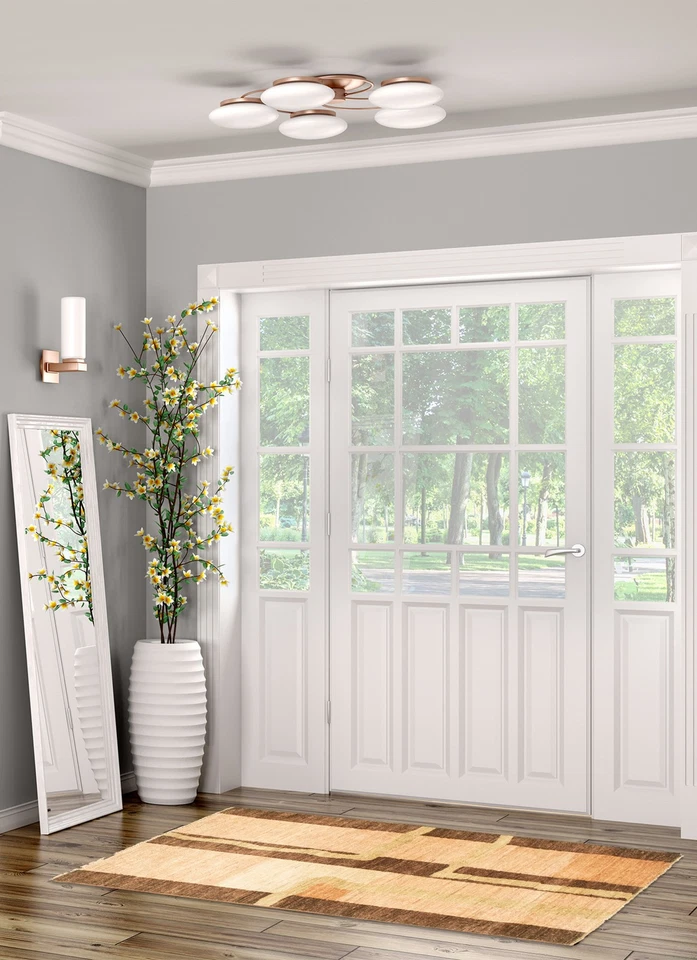 3'1" x 5'7" Hand Knotted Oriental Carpet Traditional Wool Area Rug - Image 2 of 4