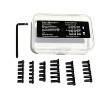 #6-48 Screw Set | 36 Pcs of 6-48 Screws: 6mm, 8mm, 10mm for Precision Tools