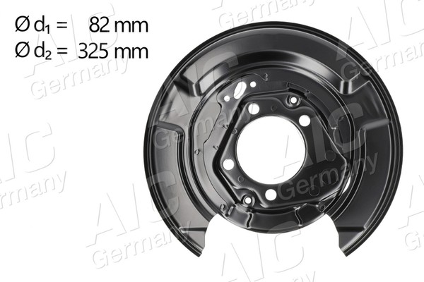 Aic Spritzblech Bremsscheibe 58905 Stahlblech FüR Toyota Highlander Kluger Lexus-image