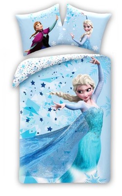 HALANTEX Frozen Bettwäschen Set Kinder Anna Und Elsa Kissen und Decke NEU