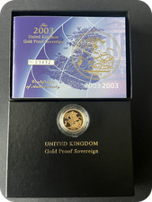 2003 Proof Full Gold Sovereign