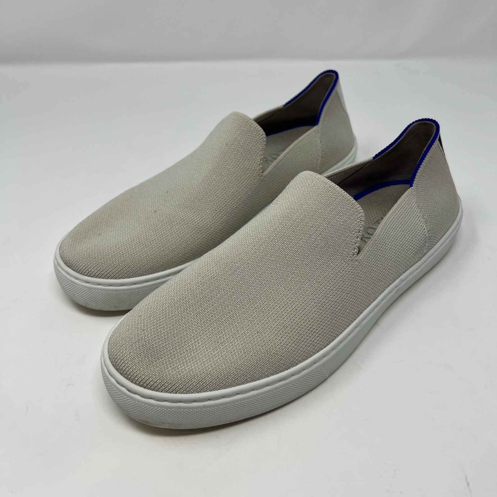 Rothys The Original Slip On Sneaker Sand Women’s Size 9 Comfort Shoes *read