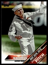 2016 Topps Update First Pitch Burke Waldron Seattle Mariners #FP-8