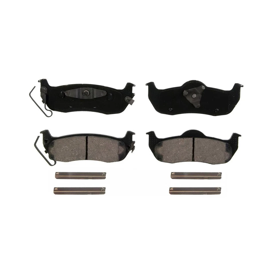 Комплект передних задних дисковых тормозных колодок подходит для Infiniti QX56 2006-2010 годов выпуска - Изображение 3 из 4