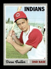 1970 Topps #558 Vern Fuller Indians EX-MT+ *5m