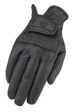Heritage Premier Show Gloves Black Size 11 Equestrian Riding Performance