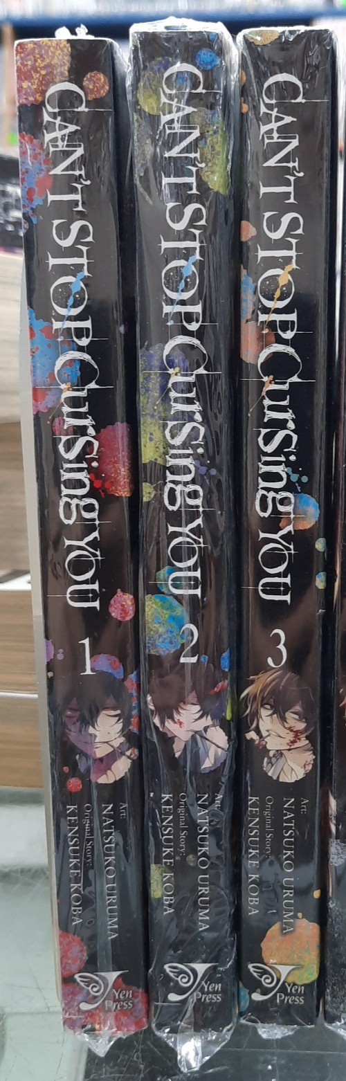 NEW Can't Stop Cursing You Vol. 1-3 English Manga Bundle 10% Off MSRP