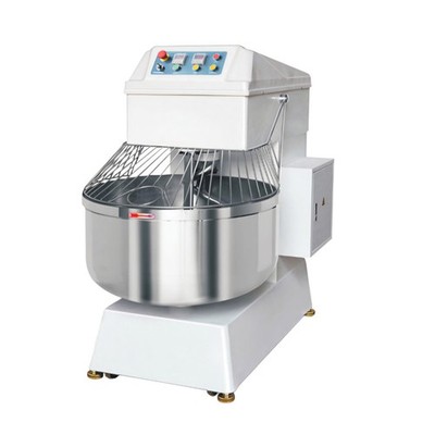Quatrone Teigmischer Knetmaschine Spiralmischer 130 Liter Bäckerei 2Gang Getriebe