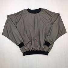 Vintage 1990s Roche REVERSIBLE Lightweight Pullover Windbreaker Fitted, Sz Large