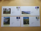 2007 ENGLAND SCOTLAND WALES NORTHERN IRELAND SET OF 4 REGIONAL FDCS #3046