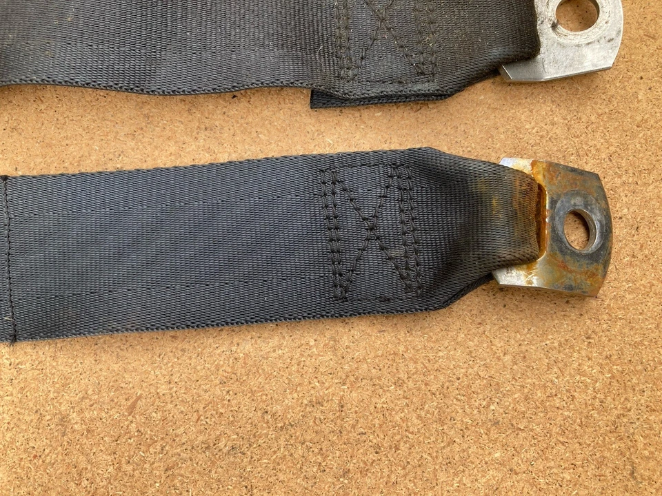 Juego de hebillas de cinturón de seguridad para camioneta Chevy LUV 72-77, hebilla de cinturón de regazo, Chevrolet Luv, OEM Foto 4 de 4