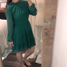 Trixxi green boho dress size XLarge