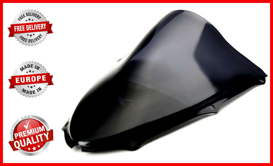 KAWASAKI ZX6R NINJA 20072008 RACING DOUBLE BUBBLE SCREEN WINDSHIELD 5 COLORS eBay