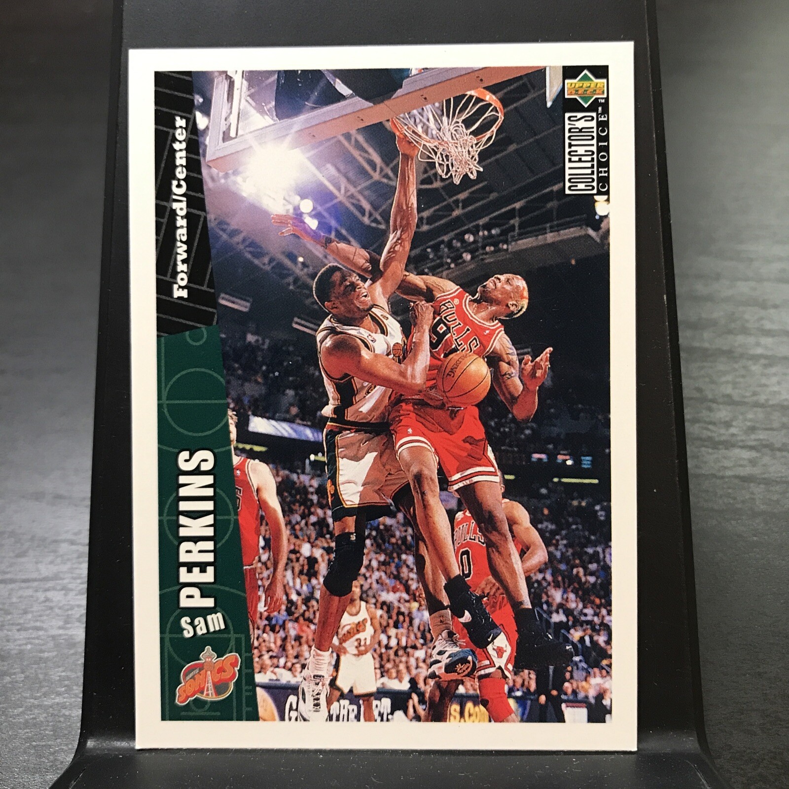 1996-97 Collector's Choice Sam Perkins #336 Rodman