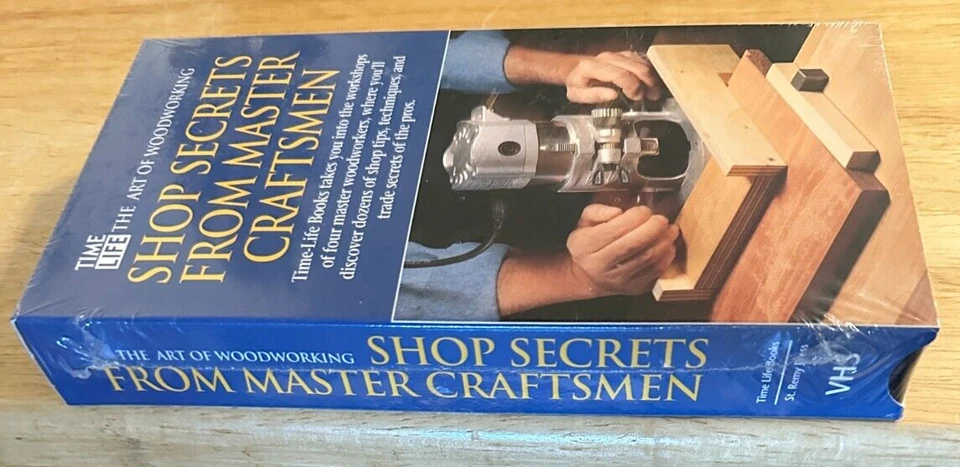 TIME LIFE The Art of Woodworking-Shop Secrets From Master Craftsmen NEW VHS - Image 3 of 4