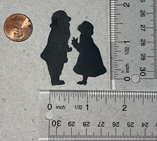 MR. MRS. SANTA CLAUS cardstock paper die cut embellishments CHRISTMAS