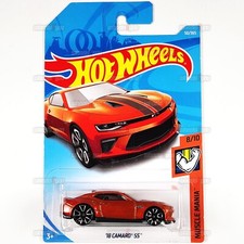 2018 Hot Wheels 18 Camaro Ss 50 Orange Muscle Mania Hw 164 Mattel Chevy Fjv49