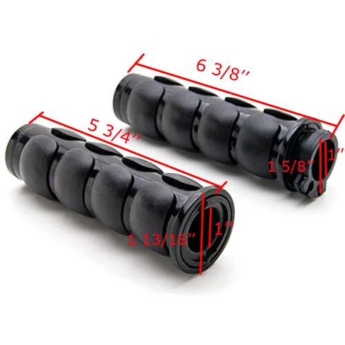 Empuñaduras de manillar de motocicleta de 1" para Harley Davidson Softail Street 750 500 H Foto 4 de 4