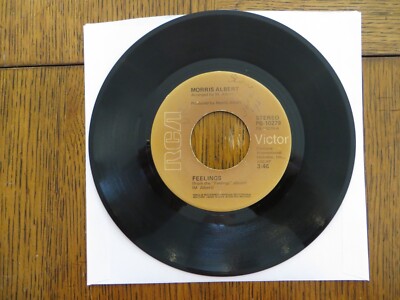 Morris Albert   Feelings - 1974 - RCA Victor PB-10279 7'' Single G+/Generic
